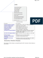 VSP Menu Commands: Function Description