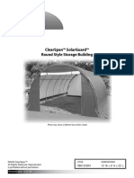 Clearspan™ Solarguard™ Round Style Storage Building