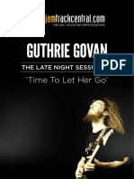 Guthrie Govan: Time To Let Her Go'