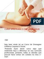 Curso de Drenagem Linfatica