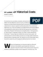 Case Historical Cost