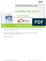 CFJ A Leccion Operadores en Java