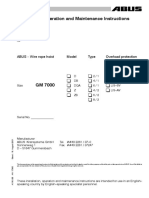 Abus GM7000 PDF