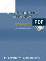 Tildacin de Palabras