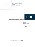 Demanda Bioquímica de Oxigênio - Dbo5