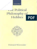 The Political Philosophy of Hobbes His Theory of Obligation