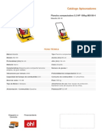 Plancha Compactadora