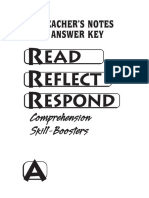 Read Reflect Respond A AK