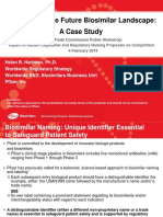 Looking Into The Future Biosimilar Landscape: A Case Study