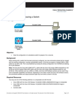 CCNPv6 SWITCH Lab1-1 Clearing Switches Student