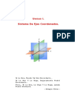 Unidad 1 - Sistema de Ejes Coordenados