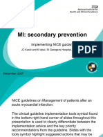 Acute Myocardial Infarction AMI - Secondary Prevention