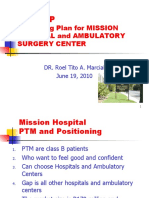 10 Step: Marketing Plan For MISSION Hospital and Ambulatory Surgery Center