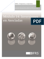 Módulo 14: Inversiones en Asociadas: Fundación IFRS: Material de Formación Sobre La