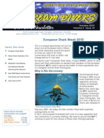 Dream Divers Dive Club October 2010 Newsletter