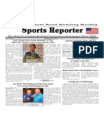 September 19 - 25, 2018 Sports Reporter