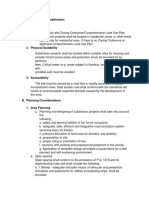 Design Standards For Subdivision