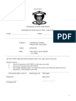 Anderson STPM Trial Chemistry P2 With Answer