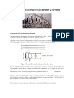 Conexión de Transformadores de Tensión y Corriente