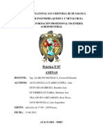 Informe Quimica Organica N°7 Aminas