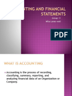 Accounting and Financial Statements