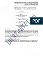 Analysis of The Filament-Wound Glass Reinforced Rectangular Cross Section Composite Pipes in Ansys