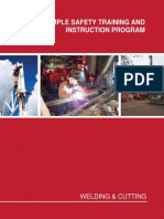 Sample Safety Training and Instruction Program: Welding & Cutting