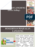 PENJUALAN LANGSUNG Direct Selling