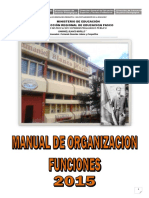 Manual de Organizaciones y Funciones