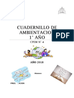 Cuadernillo de Ambientación 1er Año