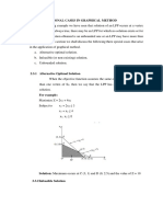 Some Exceptional Cases in Graphical Method