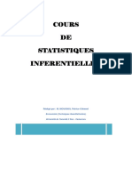 Cours de Statistiques Inf PDF