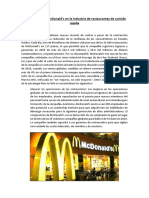 La Estrategia de McDonald-PPCO