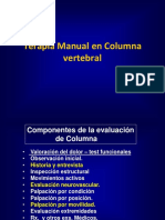 TMO Columna Vertebral 2013