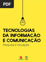 Ebook Tecnologias Da Informação e Comunicação Pesquisa e Inovação