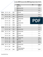 BM01BIM Information Strategy, BMSE01 Opportunity Creation, BMSE03 Entrepreneurial Skillset, BMSM01 Managing Strategy Formulation, Public Holi..