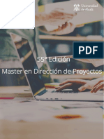 Master en Direccion de Proyectos 55 Edicion