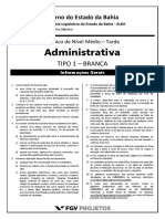 Prova FGV PDF