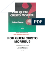 Por Quem Cristo Morreu - John Owen