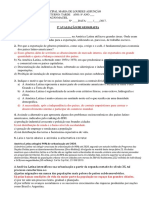 5 Avaliação de Geografia: América Latina Atingirá 90% de Urbanização Até 2020