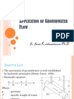 Application of Groundwater Flow