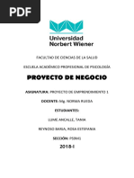 Proyecto de Negocio