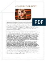 Biografia de Taylor Swift