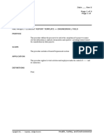 34-2-1501 HSE Project Close Out Report Template