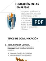 La Comunicación en Las Empresas