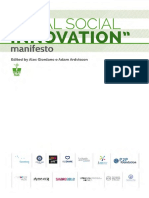 The Manifesto of The Rural Social Innovation (Edited by Alex Giordano and Adam Arvidsson)