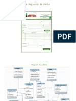 Vista Registro de Venta y Nuevo Diagrama Entidad Relacion