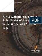 Al-Ghazali and The Golden Rule