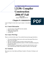 Compiler Design Notes 