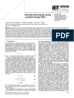 Curvelet-Based Multiscale Denoising Using Non-Local Means & Guided Image Filter